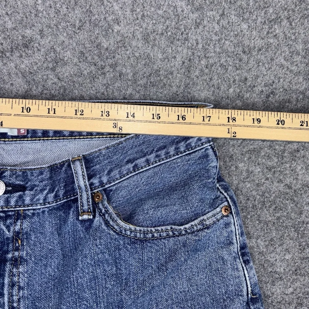 Levi's 505 Denim Shorts Mens 36 (Fits 34) Y2K Medium Wash Jorts Classic Blue EUC
